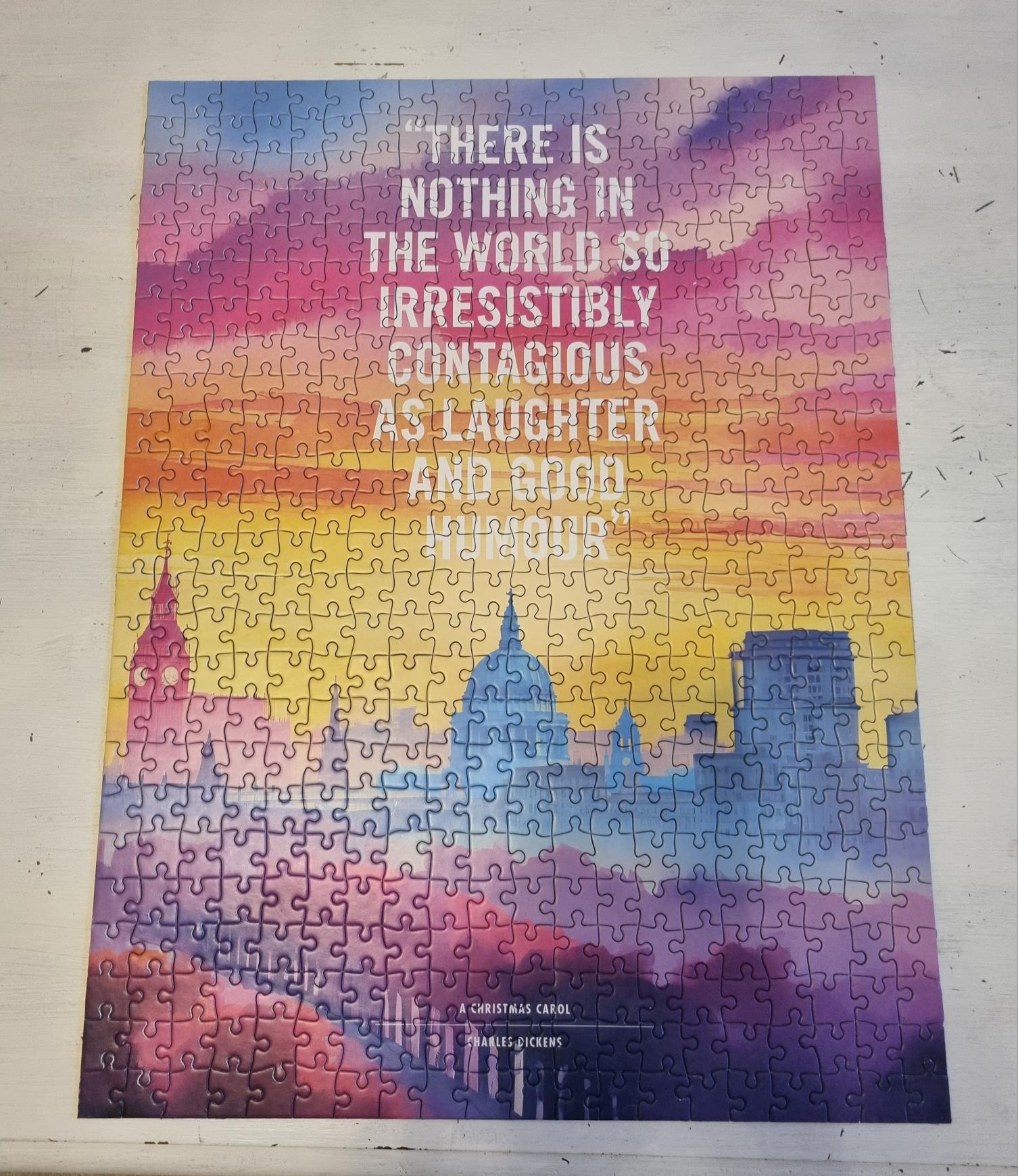 Completed puzzle